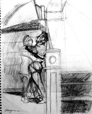 Scraps of Paper and Drawings For Paintings