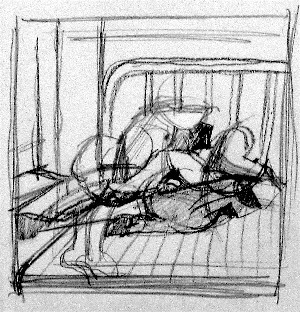 Scraps of Paper and Drawings For Paintings