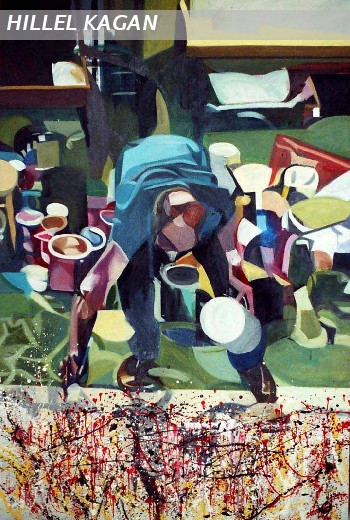 The Painter (after Namuth)