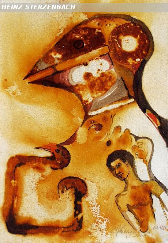 VU 100 Bird heads with boy