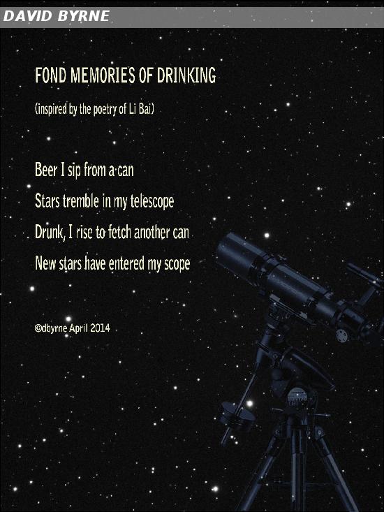 Fond memories of drinking.